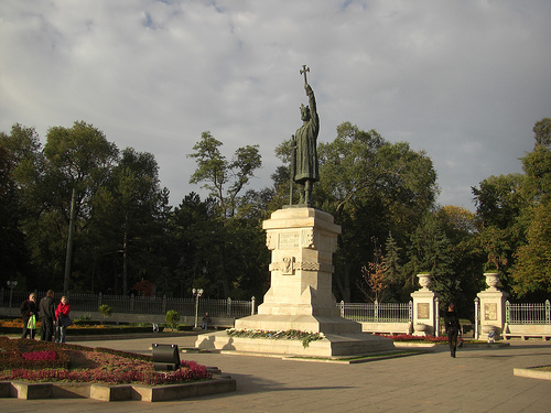 Stephen The Great Monumen in Moldova 